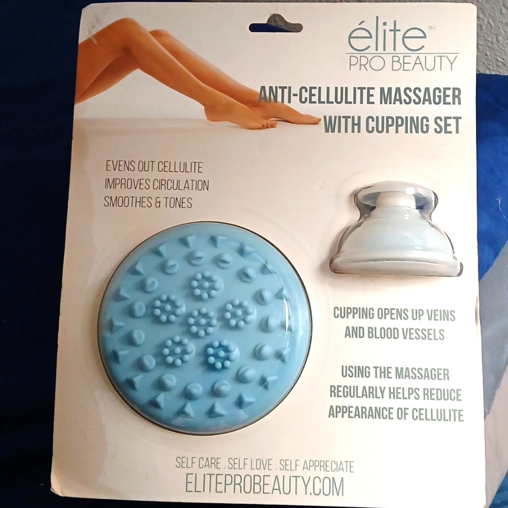 NIB Anti-Cellulite Massager with Cupping Set